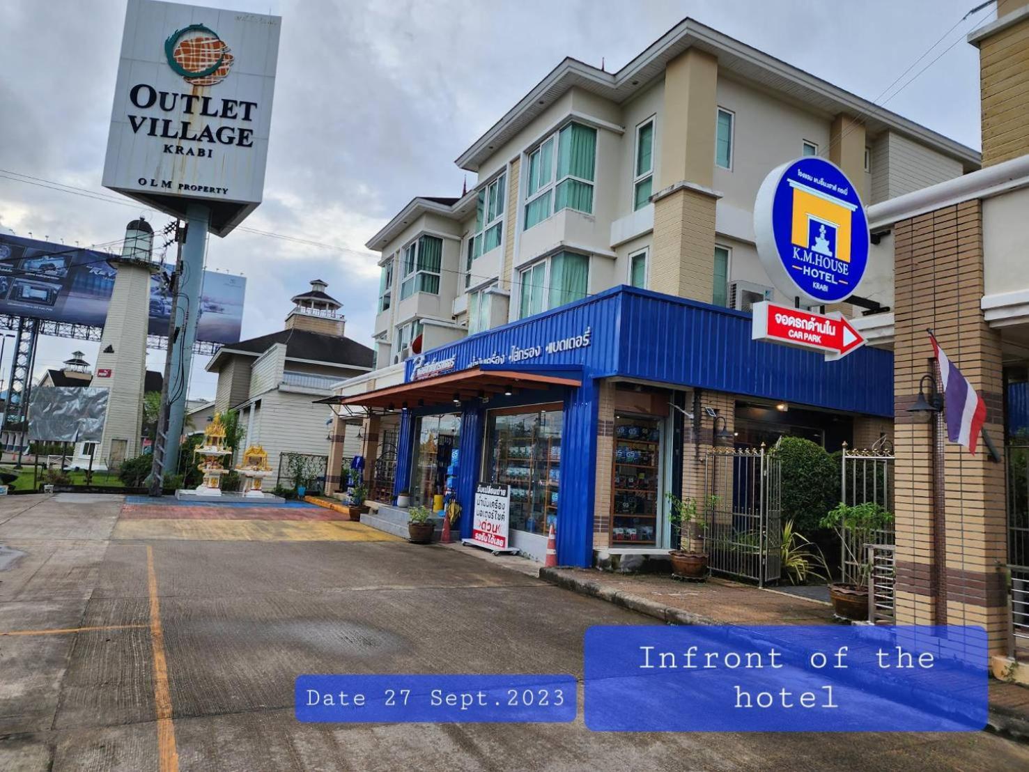 K.M. House Hotel Krabi town Exterior foto